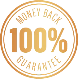 Liv Pure money-back guarantee badge